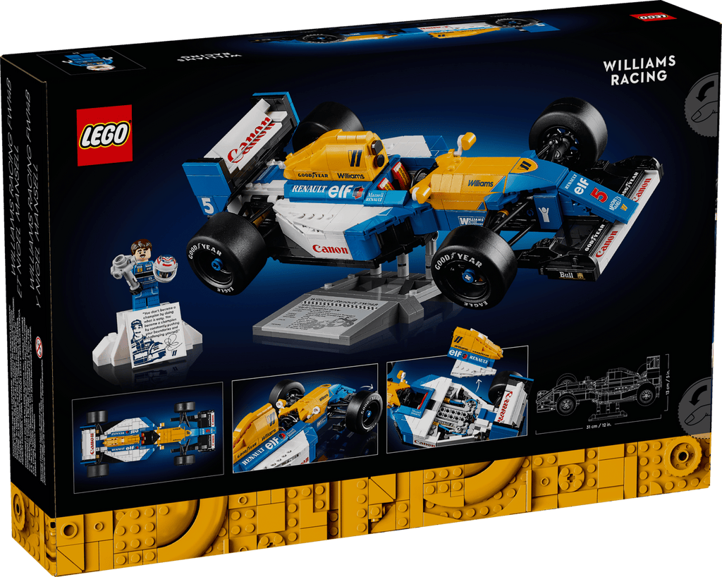 LEGO® Icons Williams Racing FW14B & Nigel Mansell Set  #10353