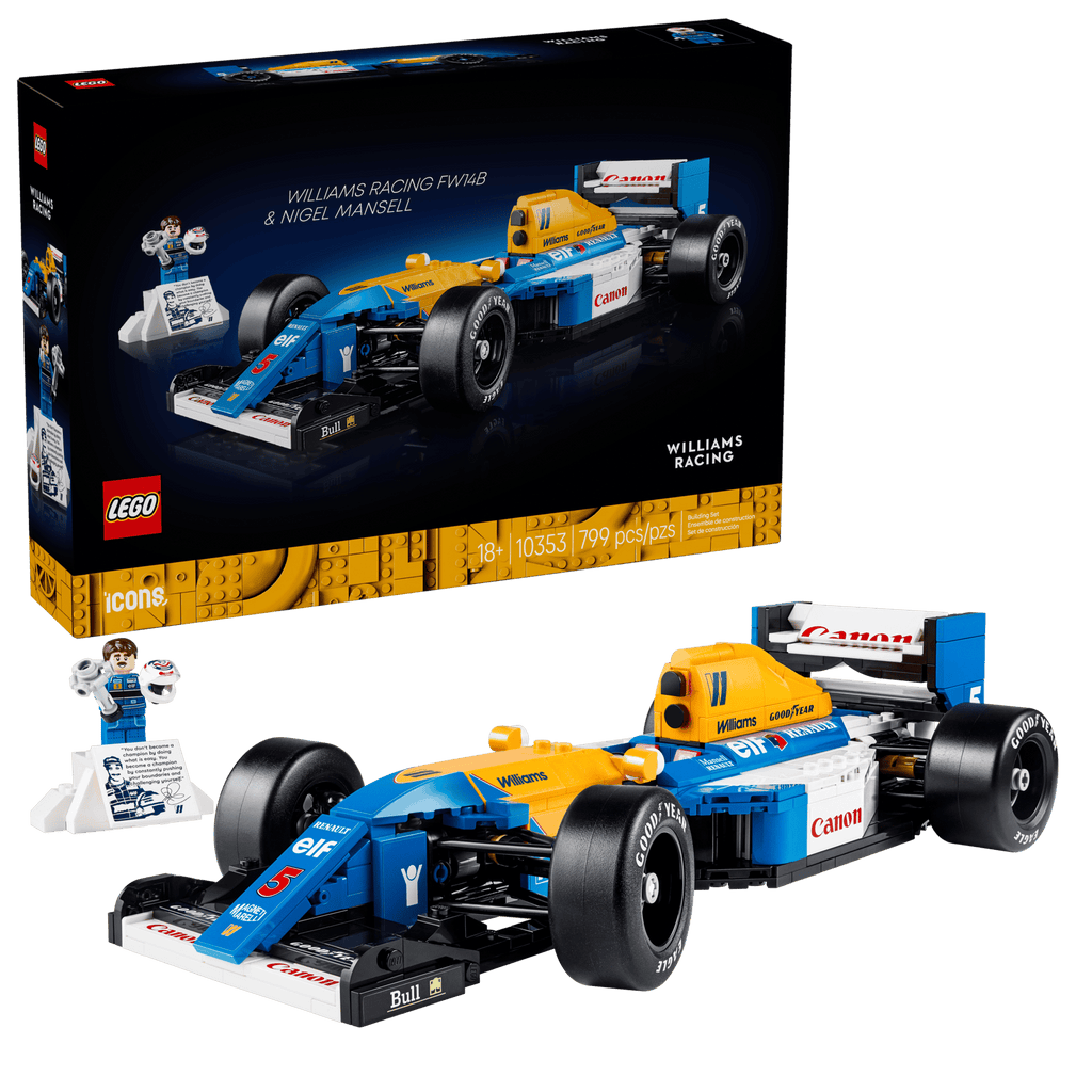 LEGO® Icons Williams Racing FW14B & Nigel Mansell Set  #10353