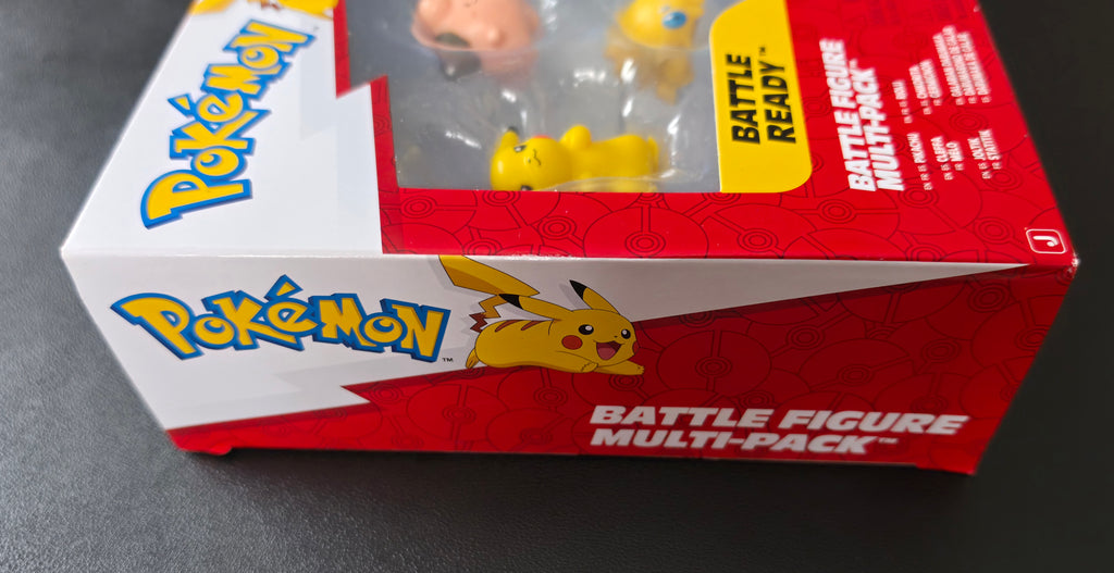 Pokémon Battle Ready Figures, Pack of 6