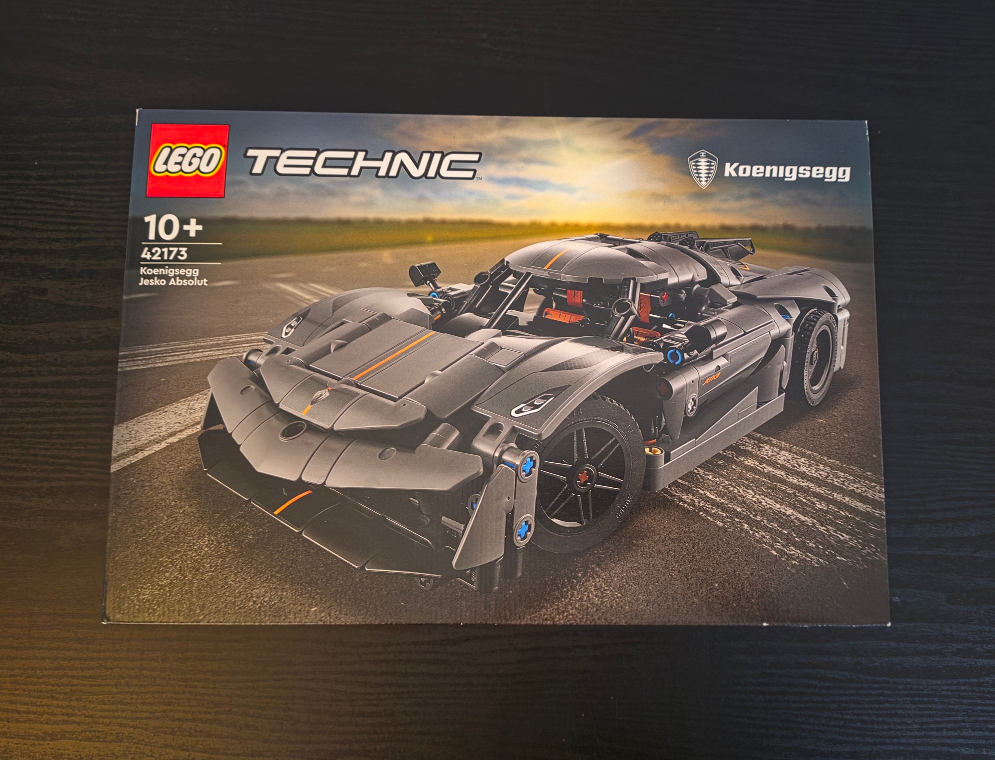 LEGO  Technic Koenigsegg Jesko Absolut Grey Hypercar Set #42173