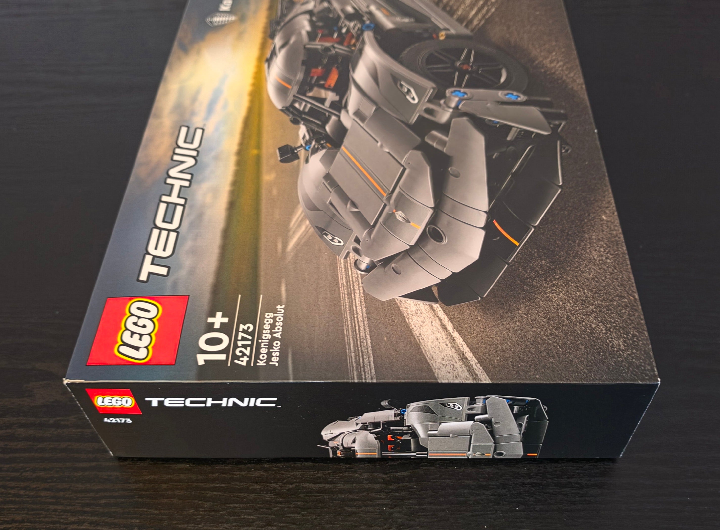 LEGO  Technic Koenigsegg Jesko Absolut Grey Hypercar Set #42173