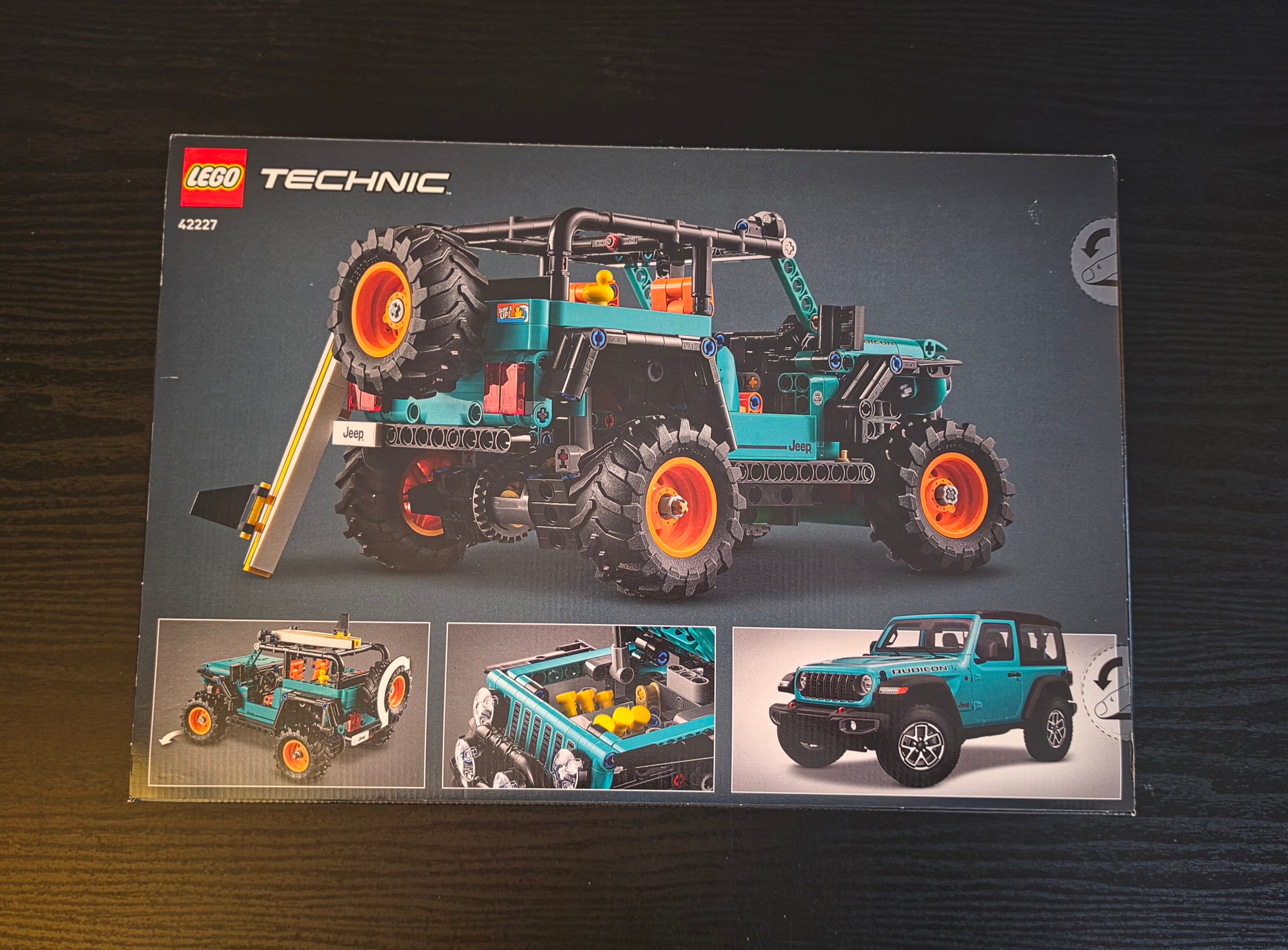 LEGO  Technic Jeep® Wrangler Rubicon SUV Set #42227