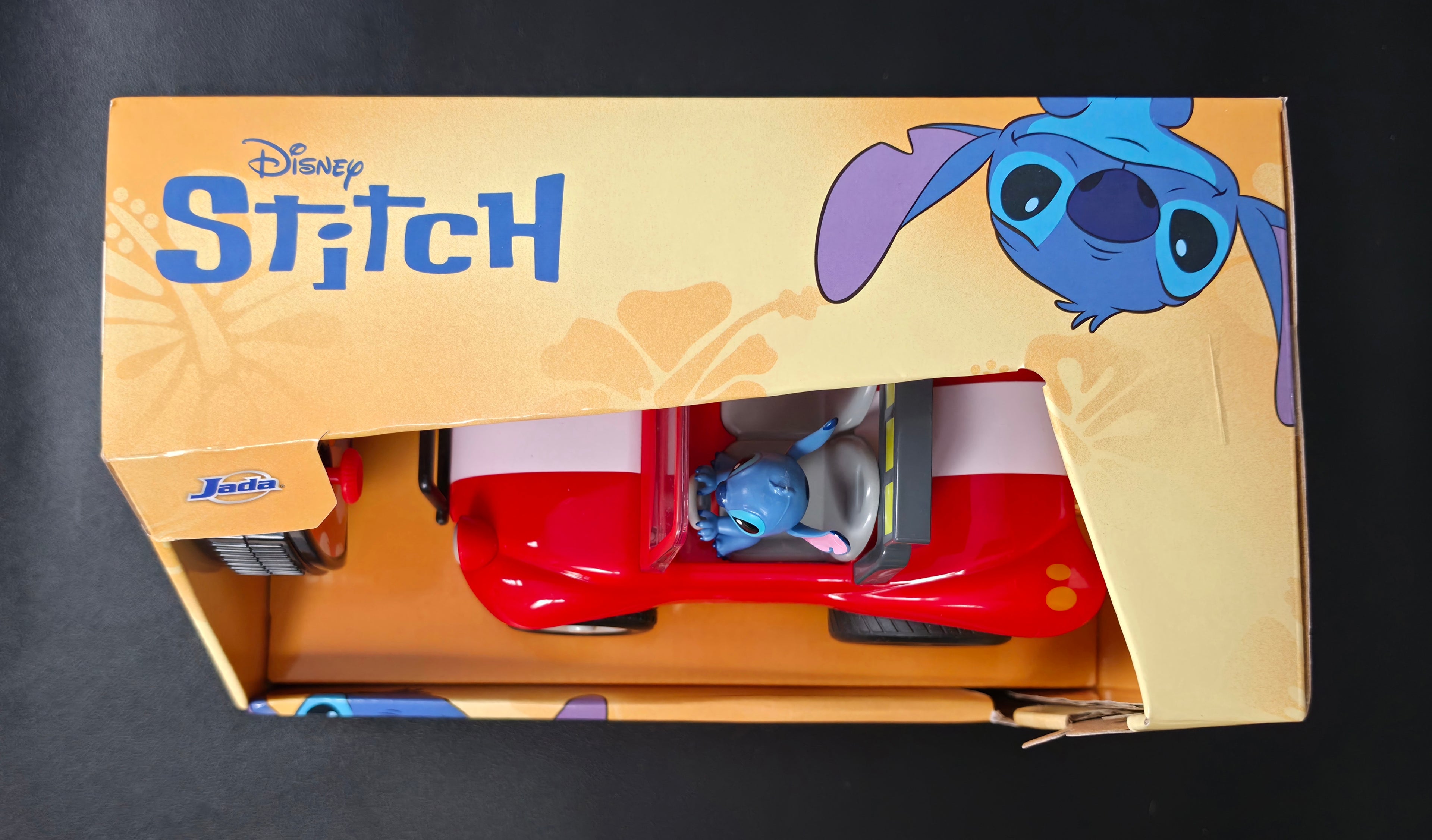 Jada Toys Disney Stitch RC Stitch Buggy (14 cm) - Remote Controlled Car with 2.4 GHz