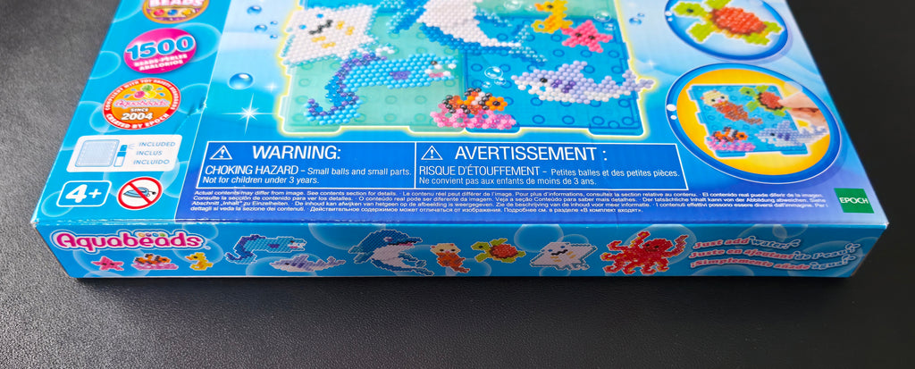 Aquabeads Ocean Splash Scene - With Over 1500 Solid, Jewel