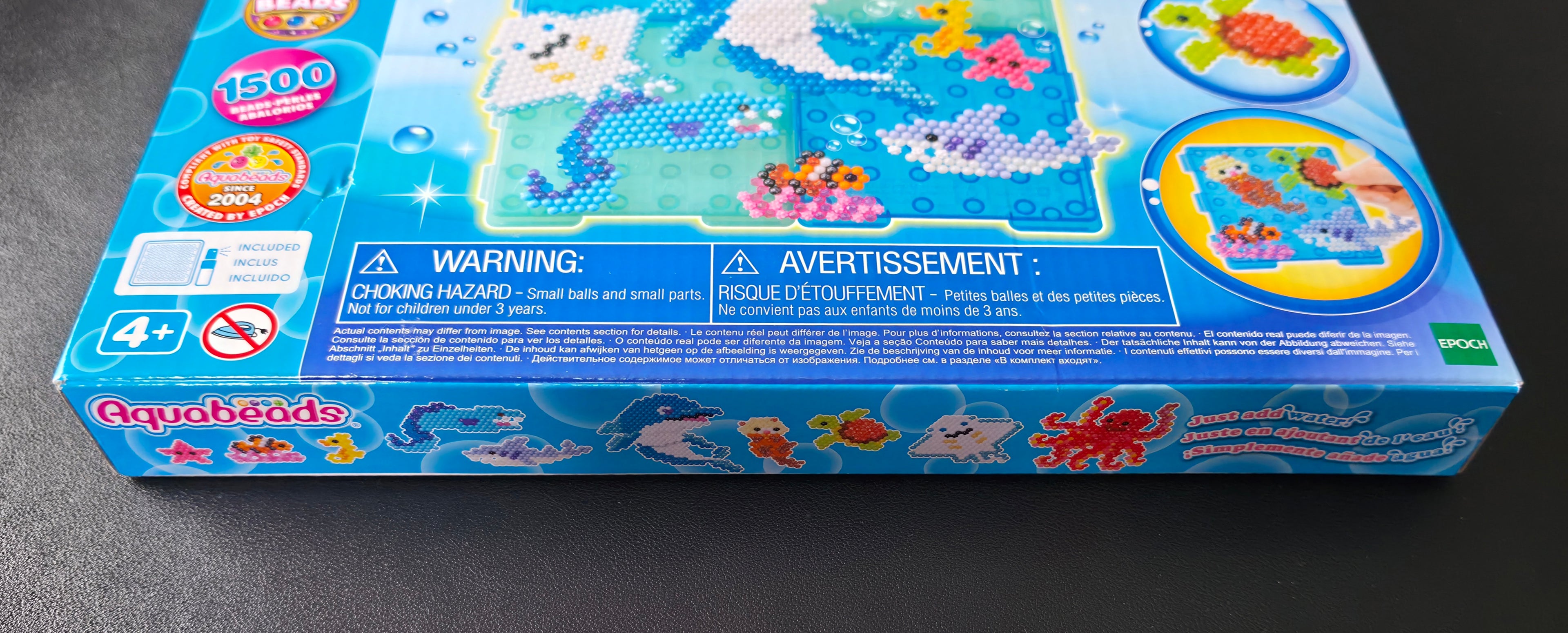 Aquabeads Ocean Splash Scene - With Over 1500 Solid, Jewel
