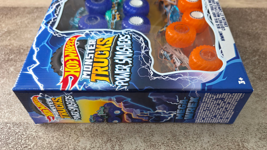 Hot Wheels Monster Trucks 1:64 Power Smashers Trucks Multipack