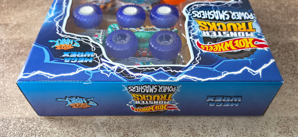 Hot Wheels Monster Trucks 1:64 Power Smashers Trucks Multipack