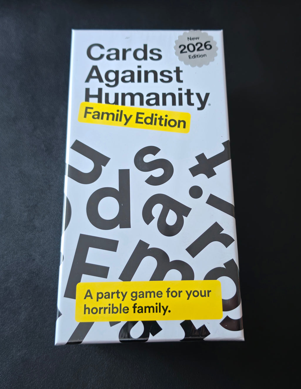 Cards Against Humanity Family Edition Card Game - New 2026 Edition
