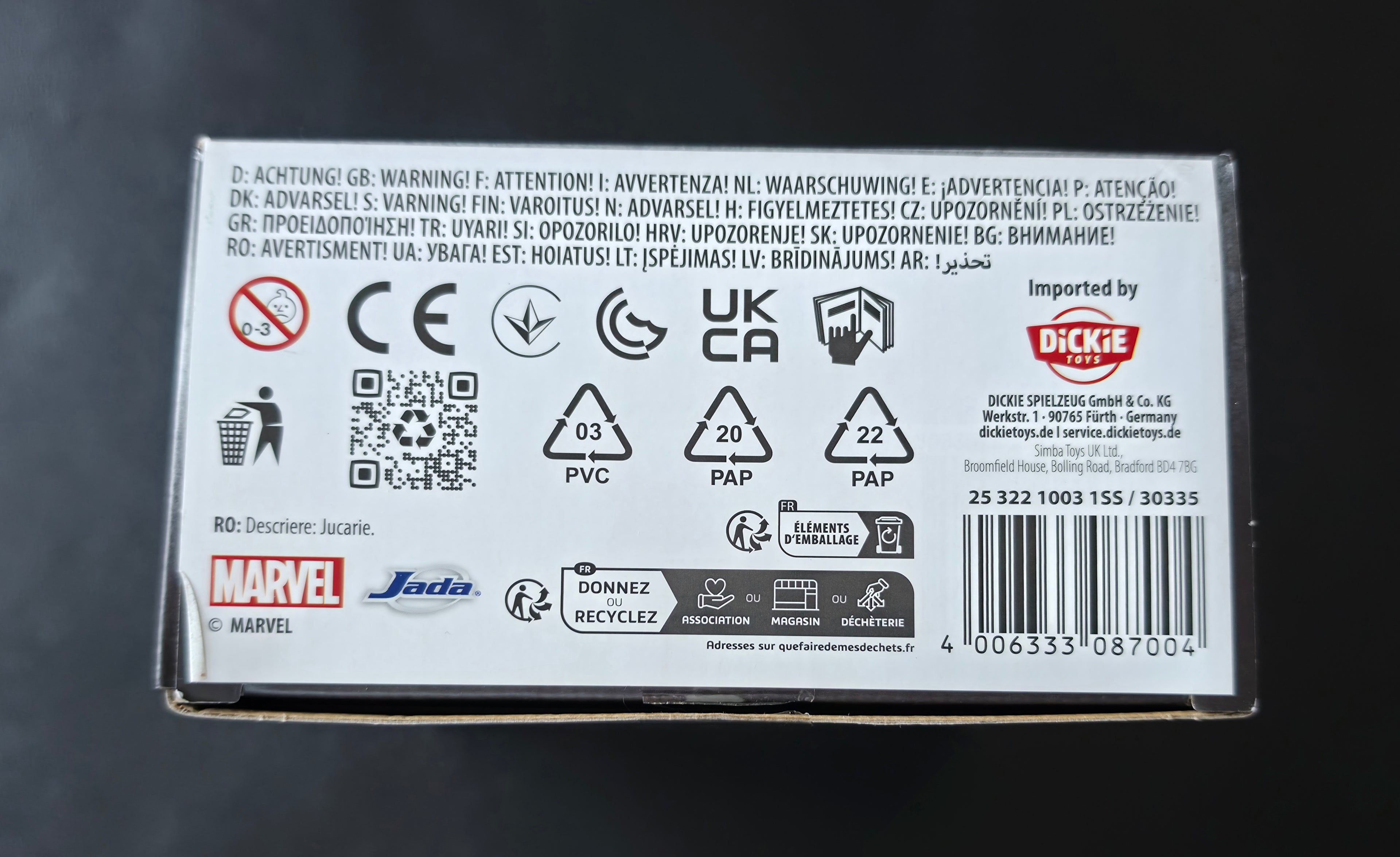 Jada Marvel Spider-Man 2.5"  MetalFigs Die Cast Figure