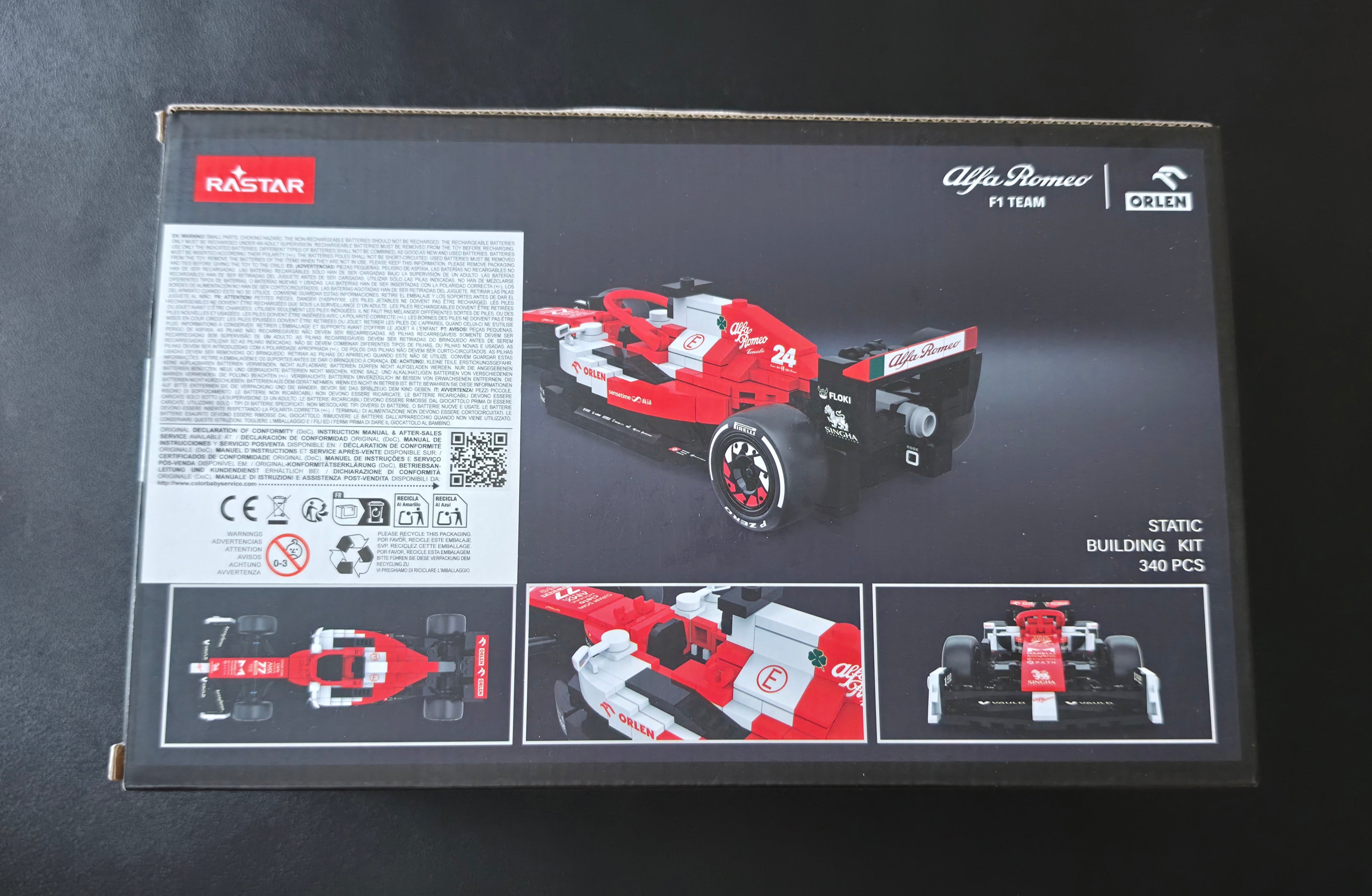RASTAR Alfa Romeo F1 Team ORLEN C42 - 2022 - Scale 1:24