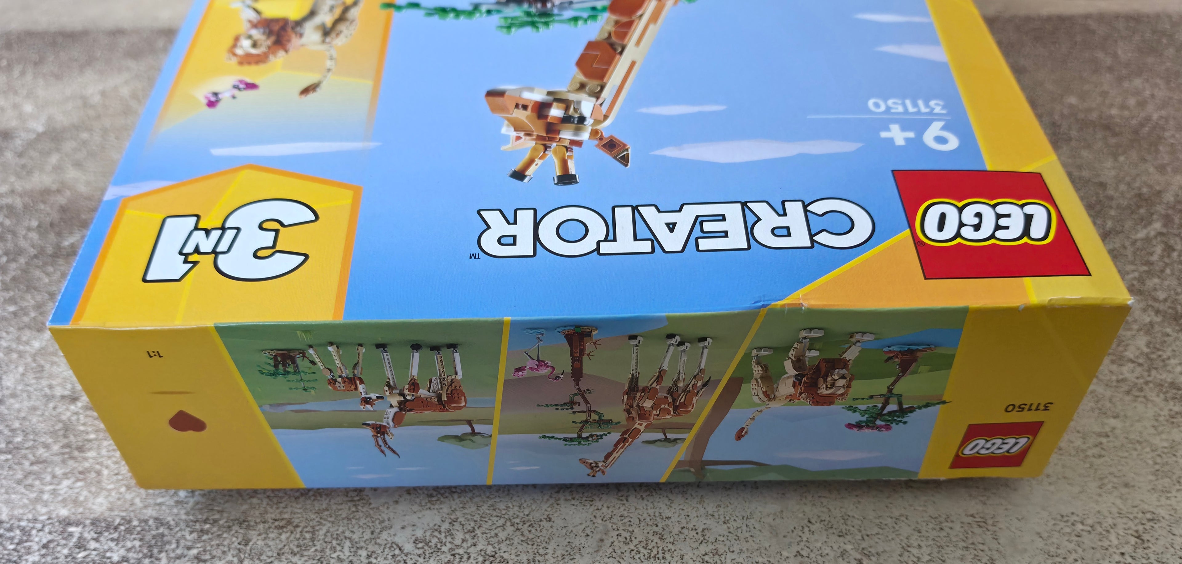 LEGO Creator 3-in-1 Wild Safari Animals Set #31150