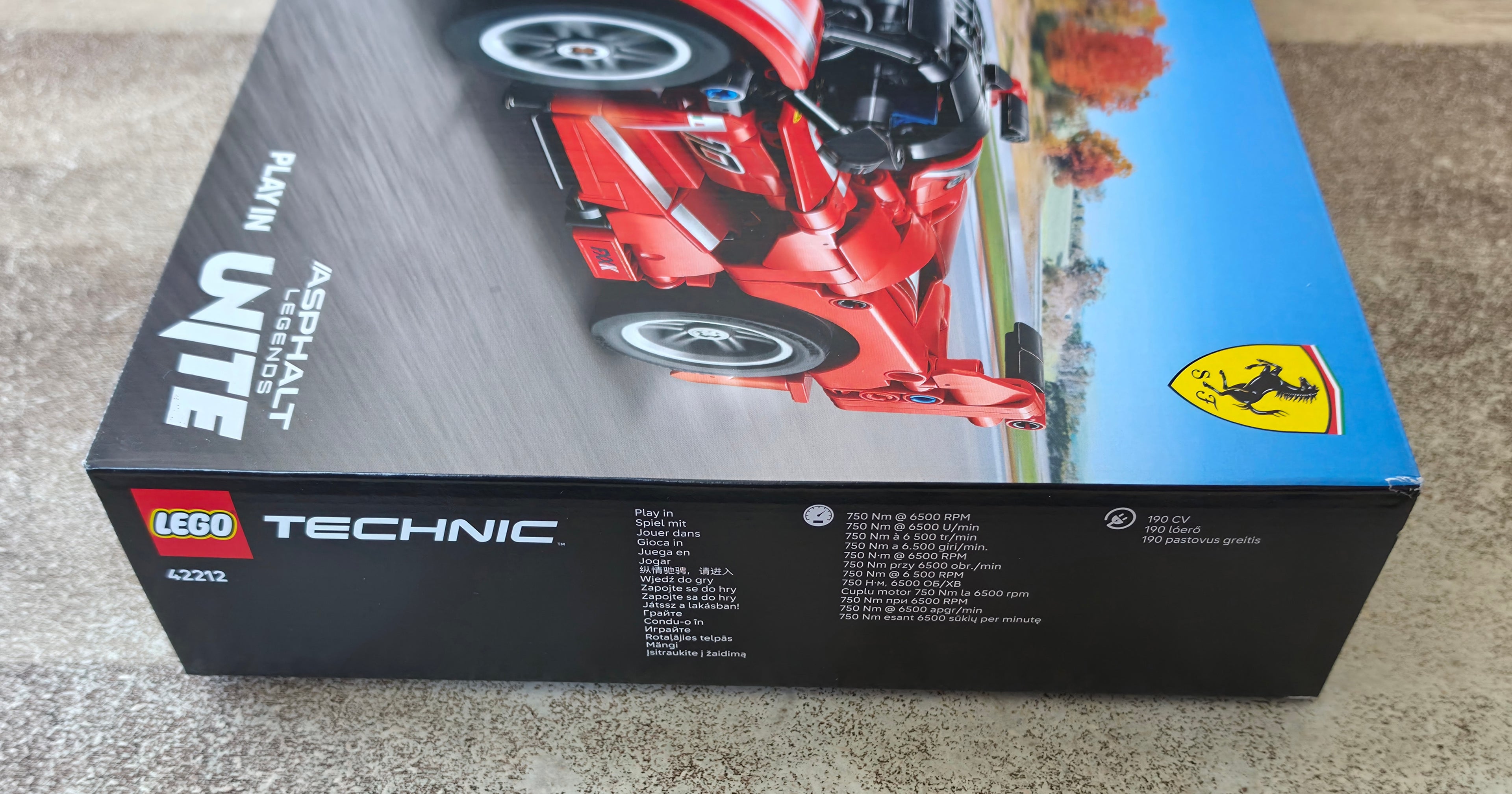 LEGO Technic Ferrari FXX K Set #42212