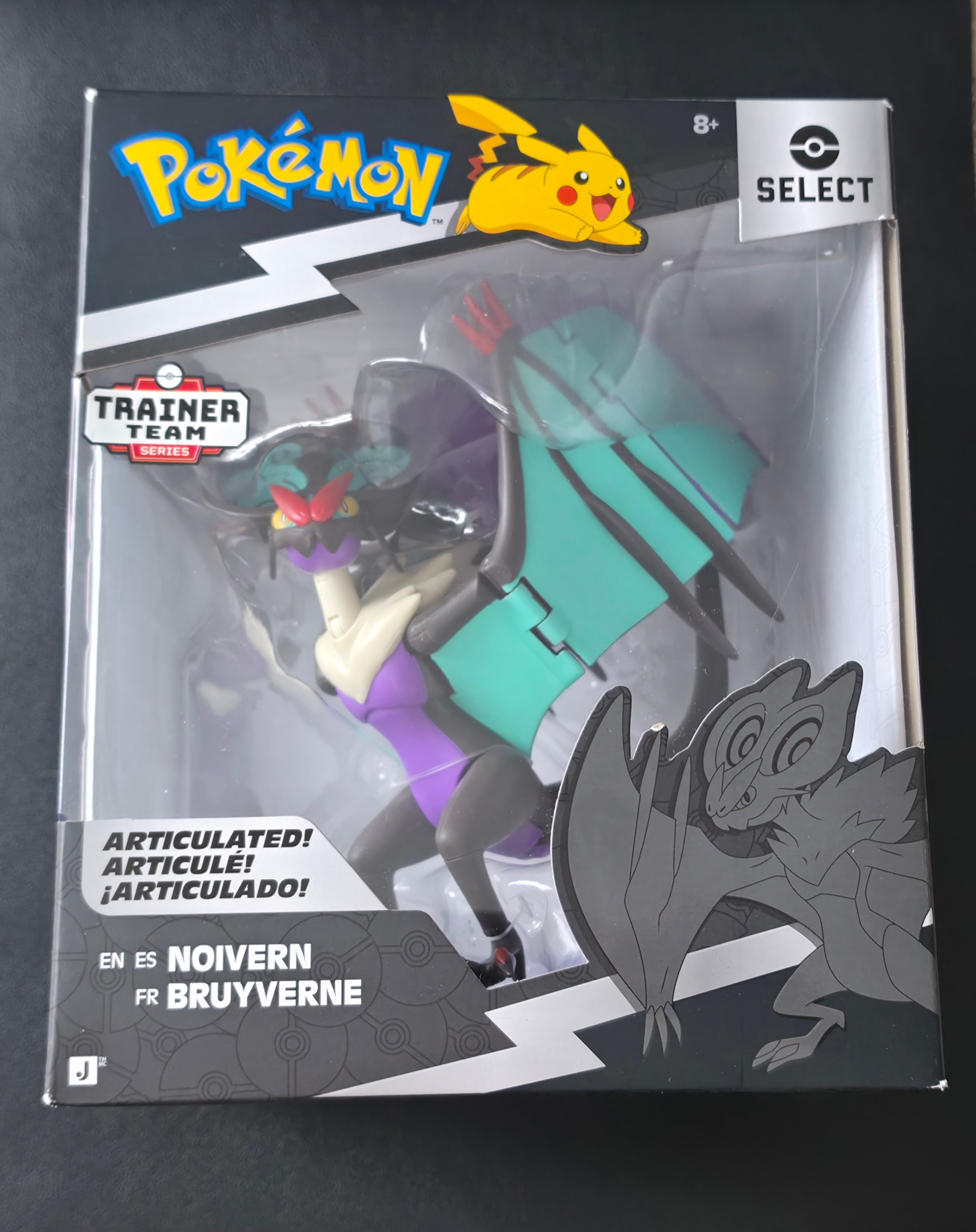 Pokemon  Green & Multicolour Articulated Noivern Figure