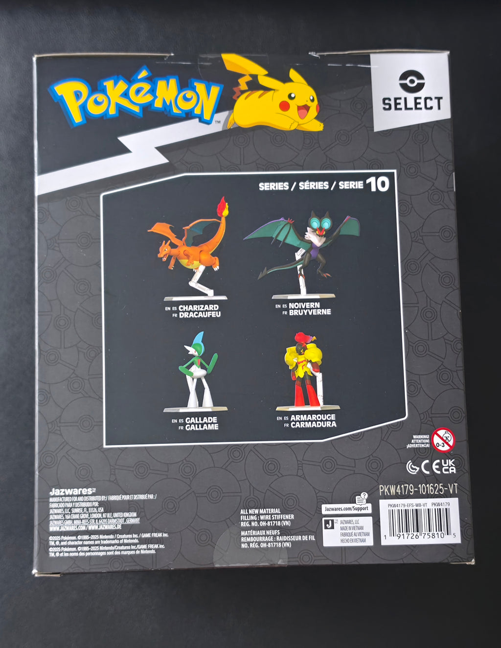 Pokemon  Green & Multicolour Articulated Noivern Figure