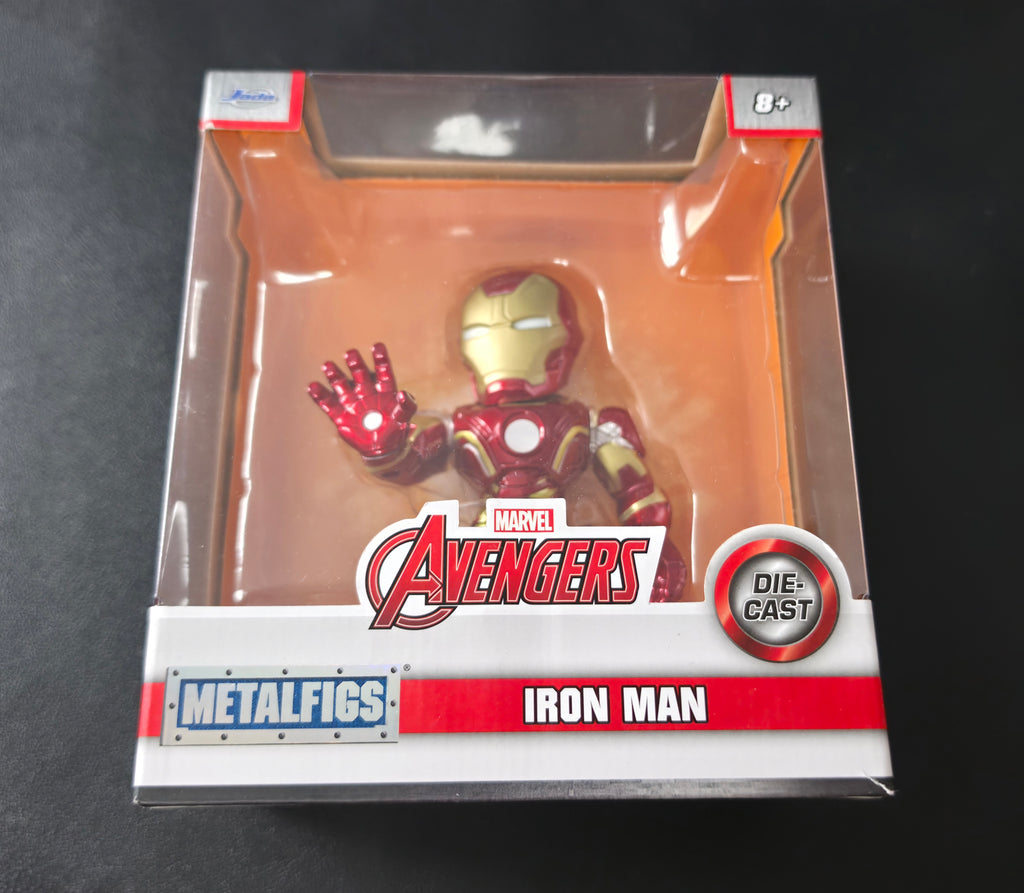 JADA ▪︎ Marvel ▪︎ Iron Man ▪︎ 10cm ▪︎ Metalfigs Die-Cast Figure Avengers