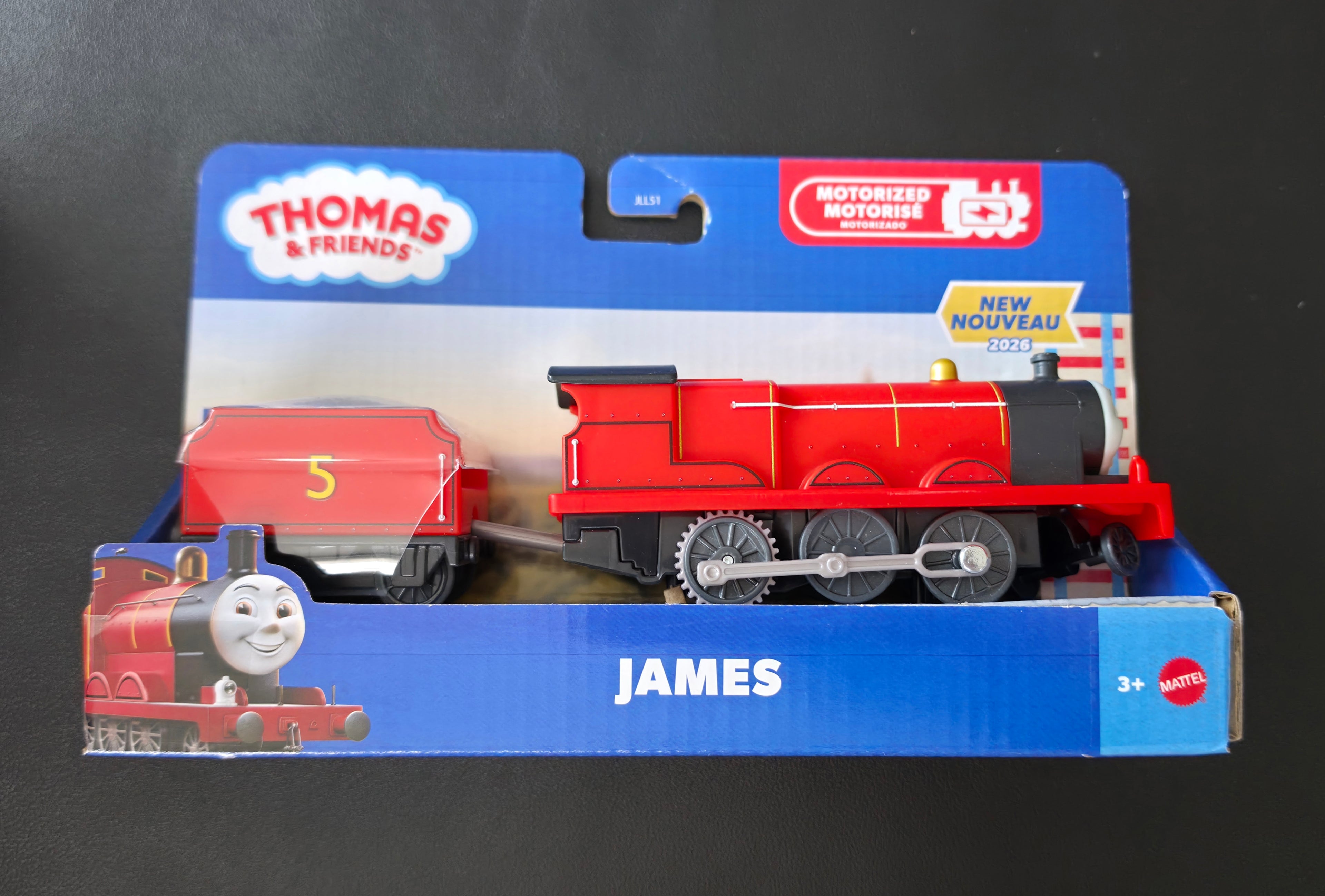 Thomas & Friends Push Along Diecast Train James -  New Nouveau