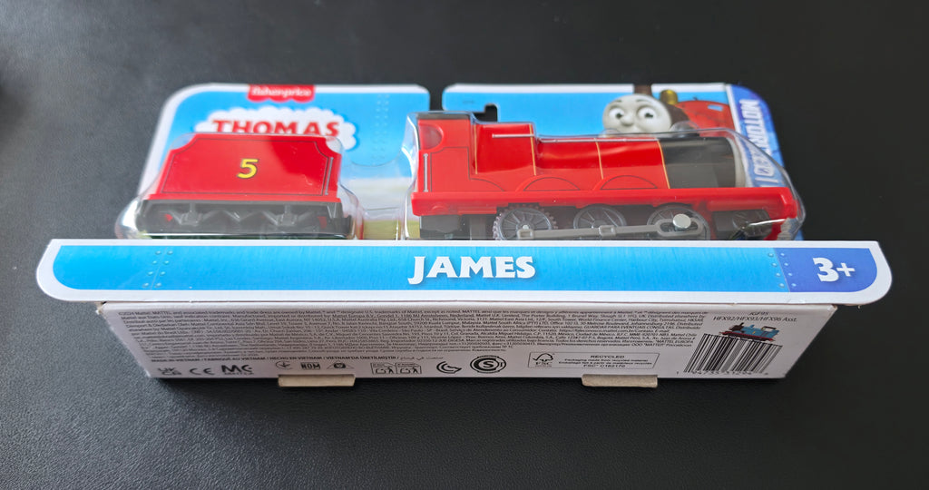Thomas & Friends Push Along Diecast Train James