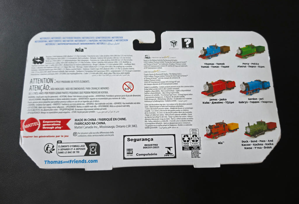 Thomas & Friends Motorised Train Engine Classic NIA