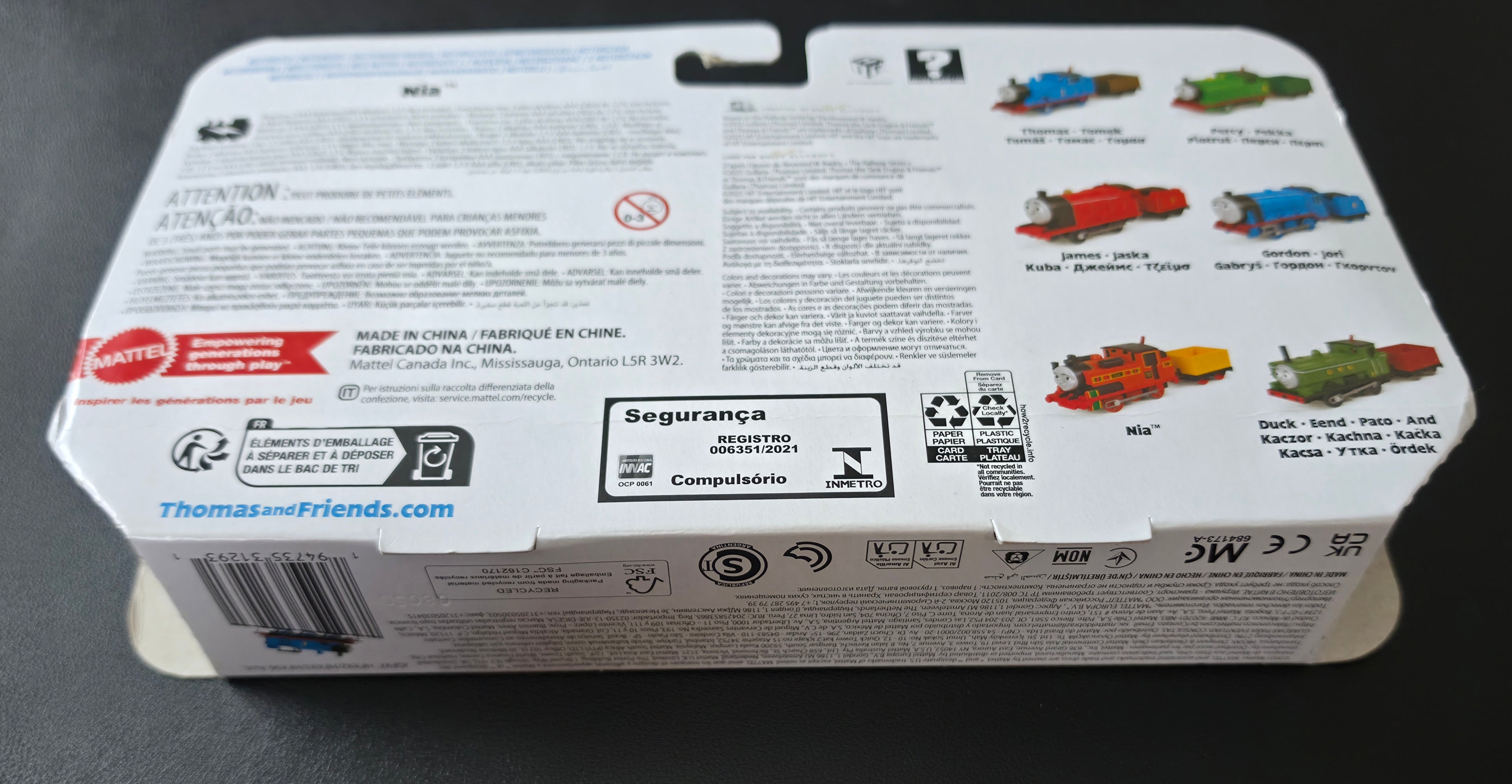Thomas & Friends Motorised Train Engine Classic NIA