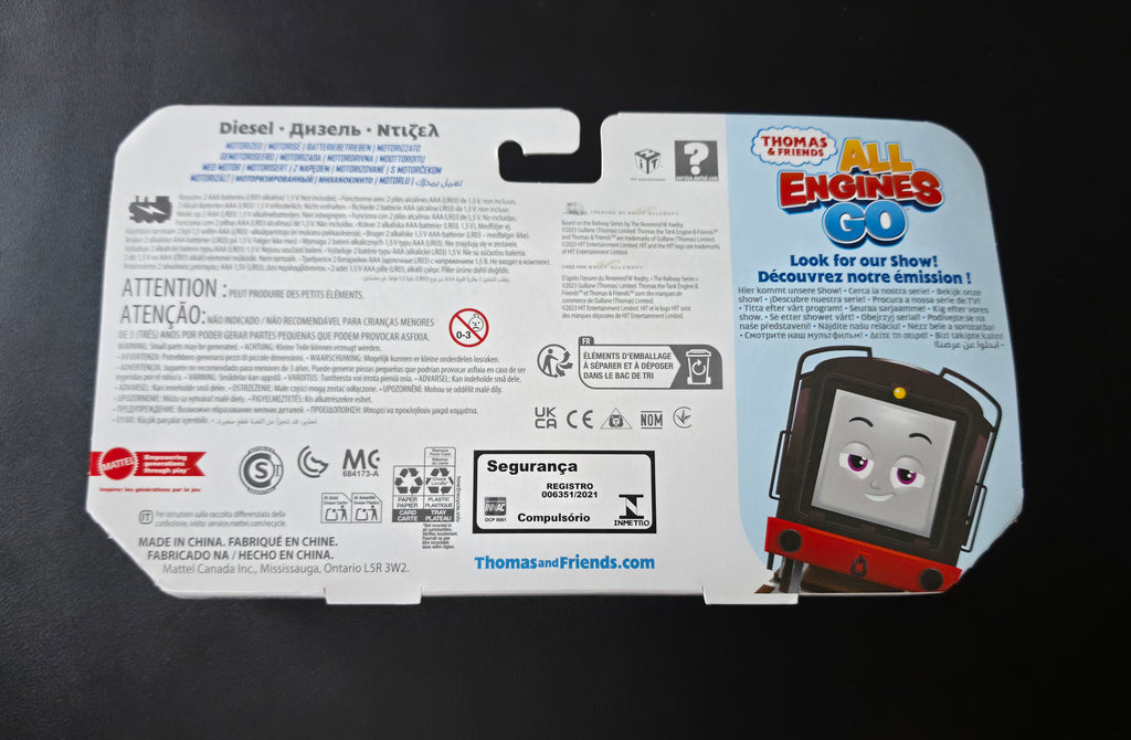 Thomas & Friends Motorised Train Engine Diesel