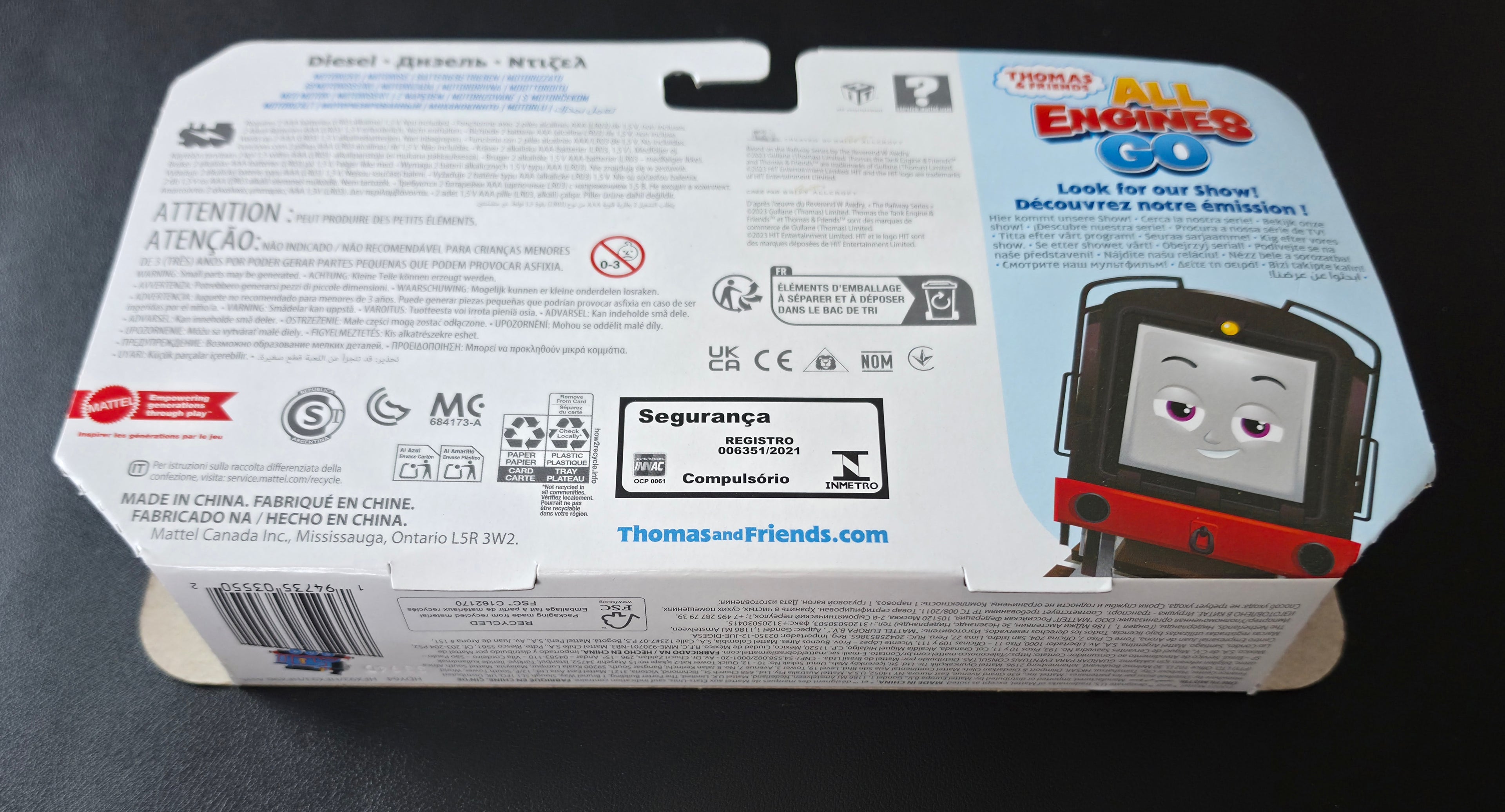 Thomas & Friends Motorised Train Engine Diesel