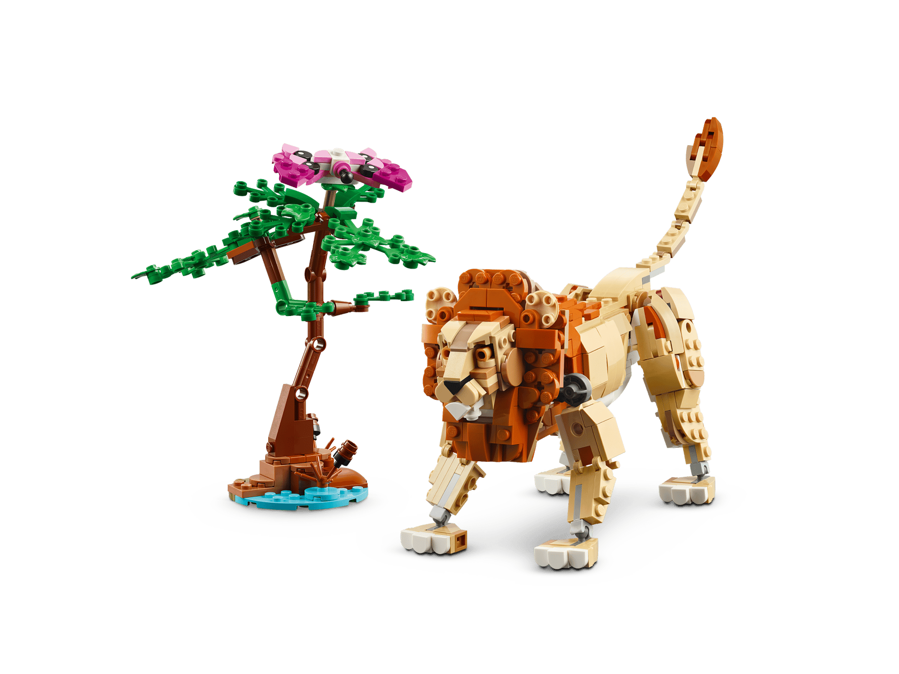 LEGO Creator 3-in-1 Wild Safari Animals Set #31150