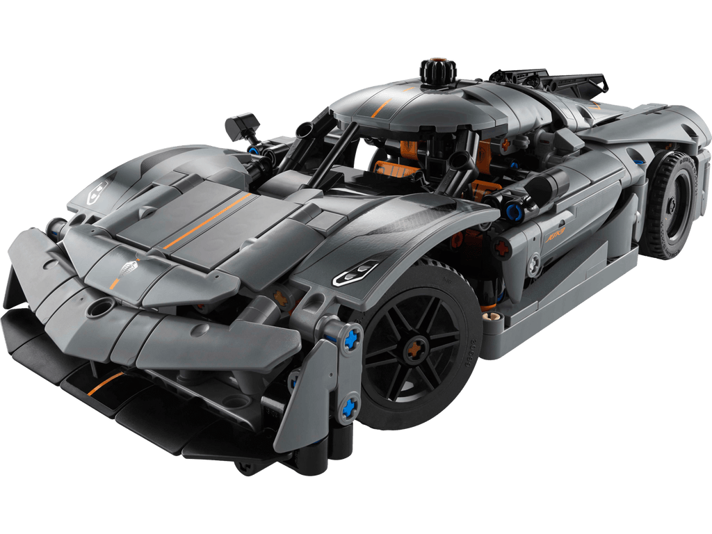 LEGO  Technic Koenigsegg Jesko Absolut Grey Hypercar Set #42173