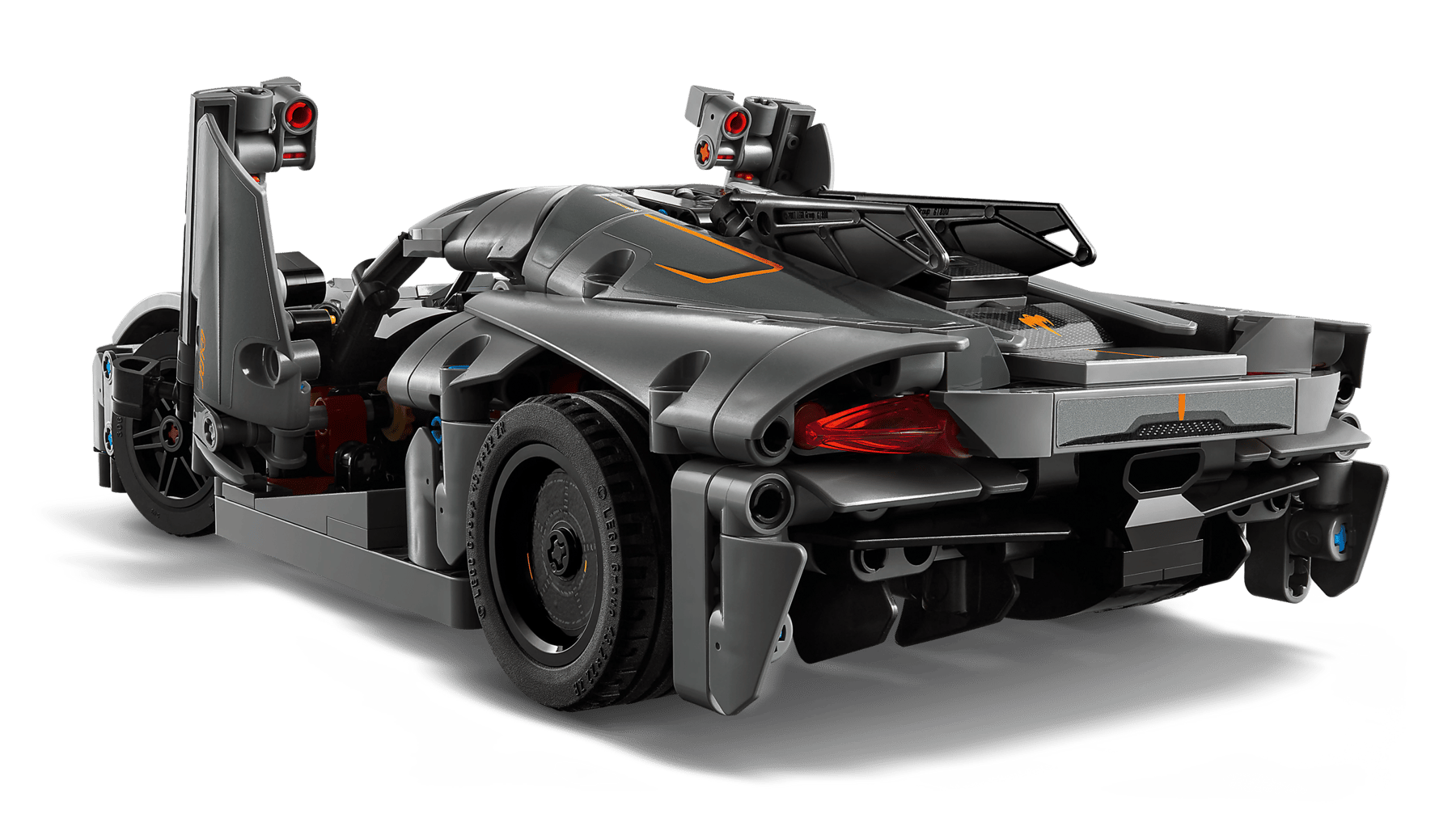LEGO  Technic Koenigsegg Jesko Absolut Grey Hypercar Set #42173