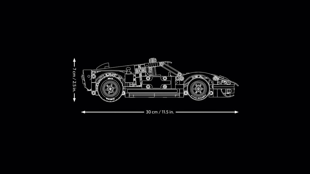 LEGO  Technic 1966 Ford GT40 MKII Race Car Set #42223