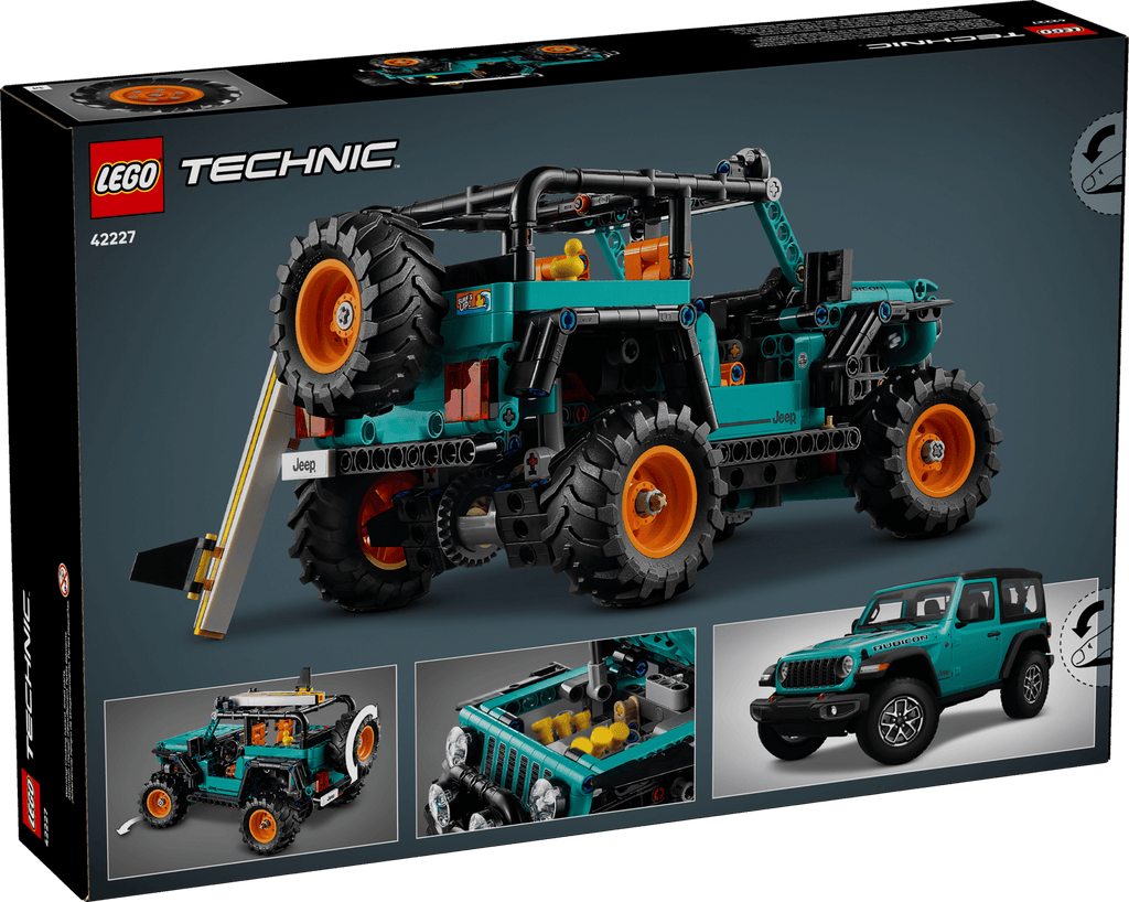 LEGO  Technic Jeep® Wrangler Rubicon SUV Set #42227