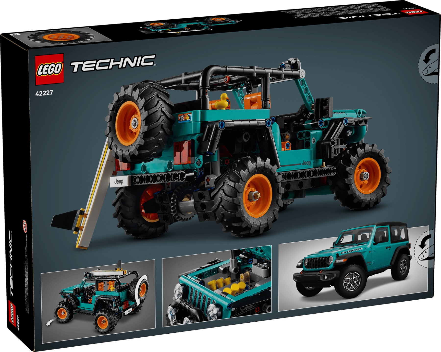 LEGO  Technic Jeep® Wrangler Rubicon SUV Set #42227