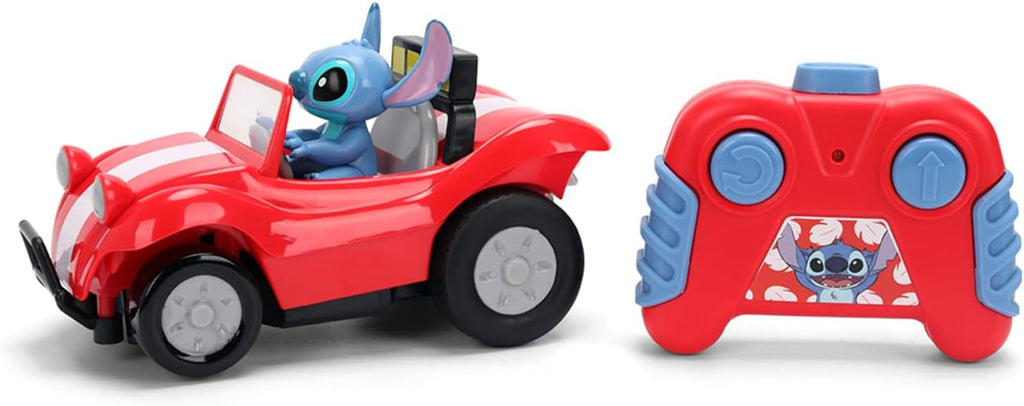 Jada Toys Disney Stitch RC Stitch Buggy (14 cm) - Remote Controlled Car with 2.4 GHz