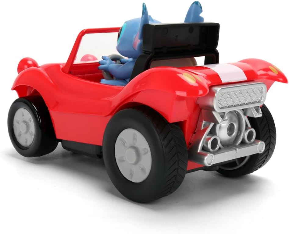 Jada Toys Disney Stitch RC Stitch Buggy (14 cm) - Remote Controlled Car with 2.4 GHz