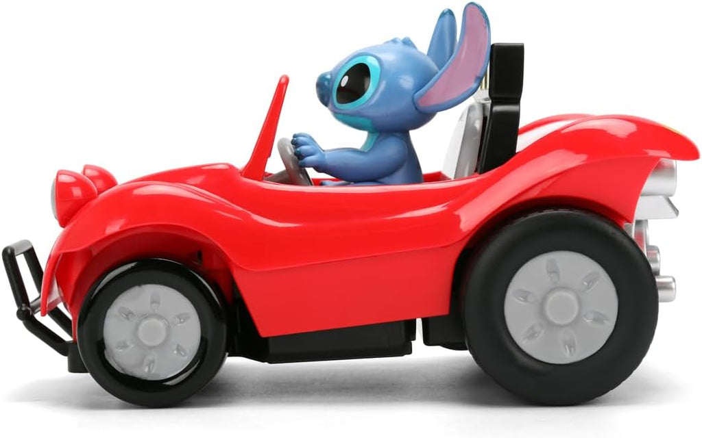 Jada Toys Disney Stitch RC Stitch Buggy (14 cm) - Remote Controlled Car with 2.4 GHz