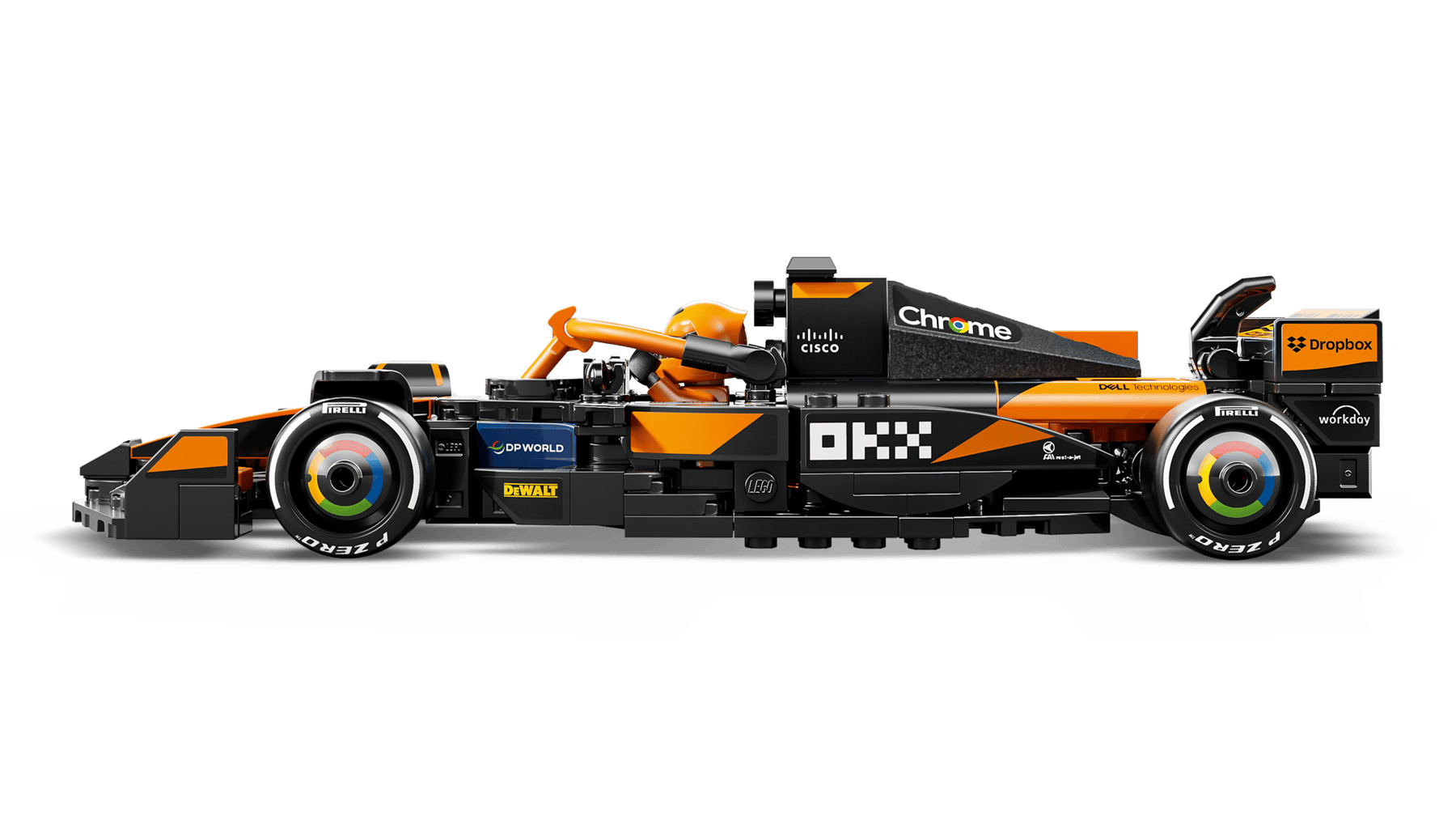 LEGO  Speed Champions McLaren F1® Team MCL38 Race Car Set #77251