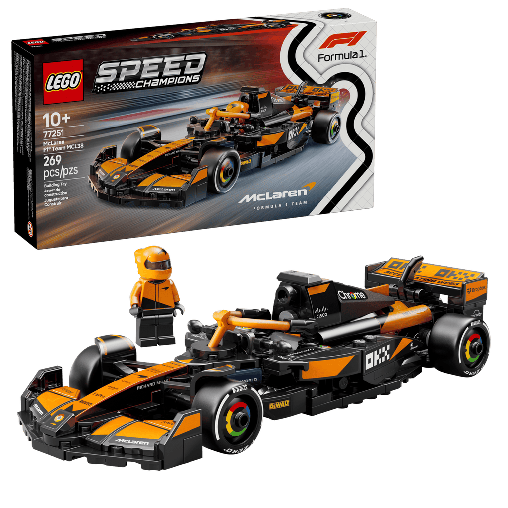 LEGO  Speed Champions McLaren F1® Team MCL38 Race Car Set #77251