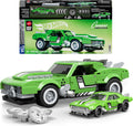 Mattel Brick Shop Hot Wheels Speed Series Building Set, Custom ’68 Camaro with 289 Pieces