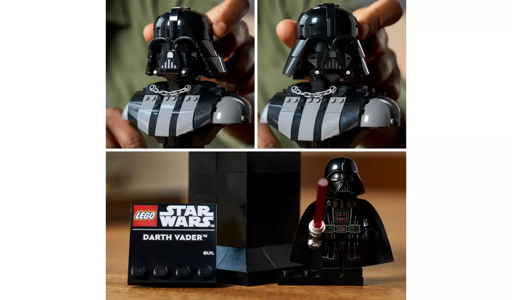 LEGO Star Wars Darth Vader Bust Model Set #75439
