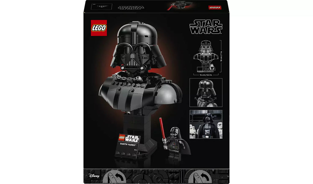 LEGO Star Wars Darth Vader Bust Model Set #75439