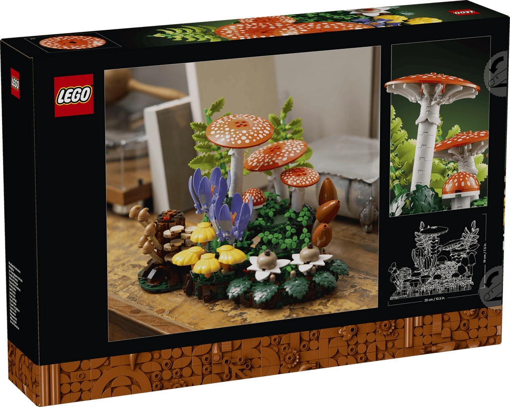 LEGO  Botanicals Woodland Mushrooms Set #11505