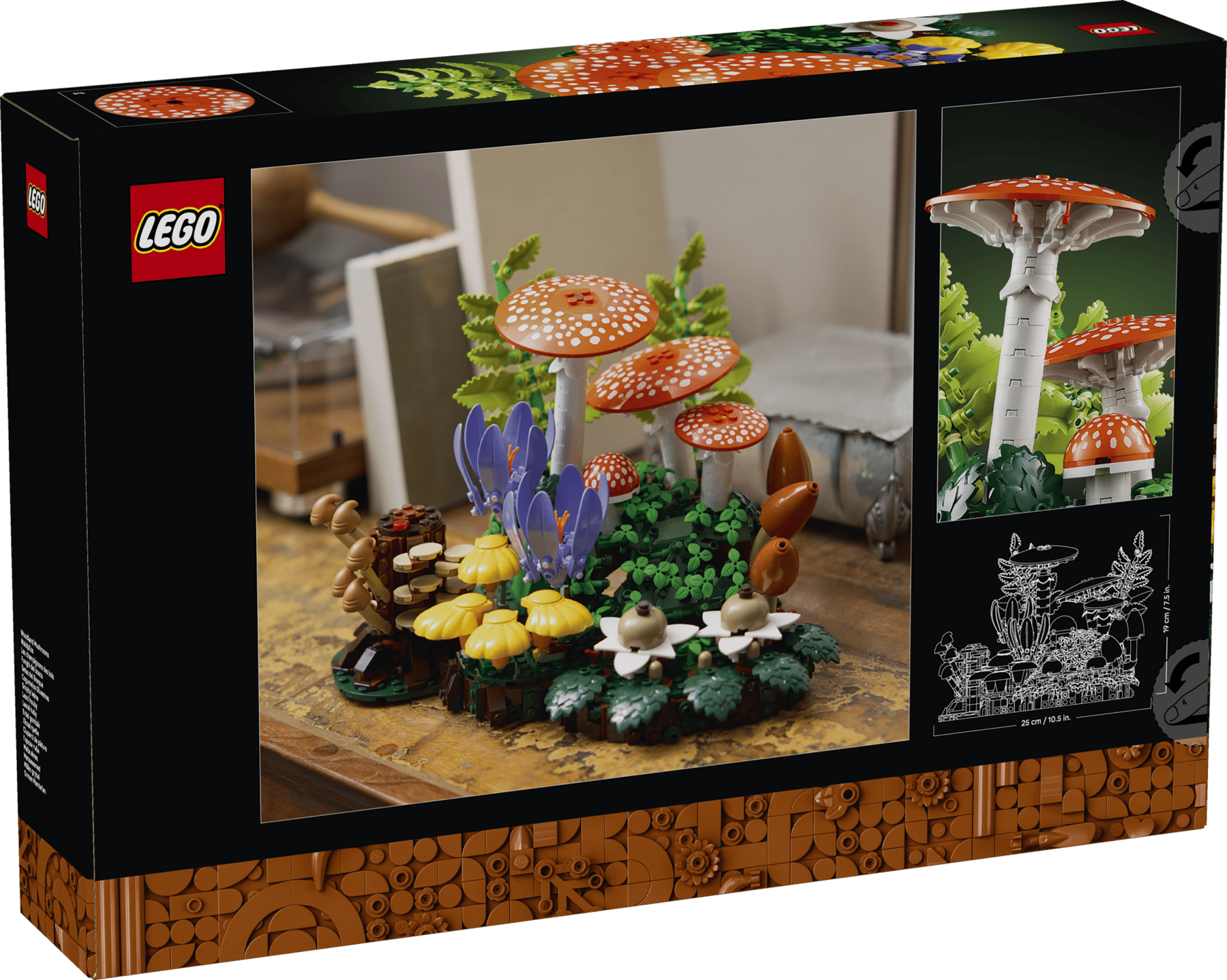 LEGO  Botanicals Woodland Mushrooms Set #11505