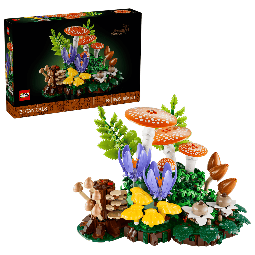 LEGO  Botanicals Woodland Mushrooms Set #11505