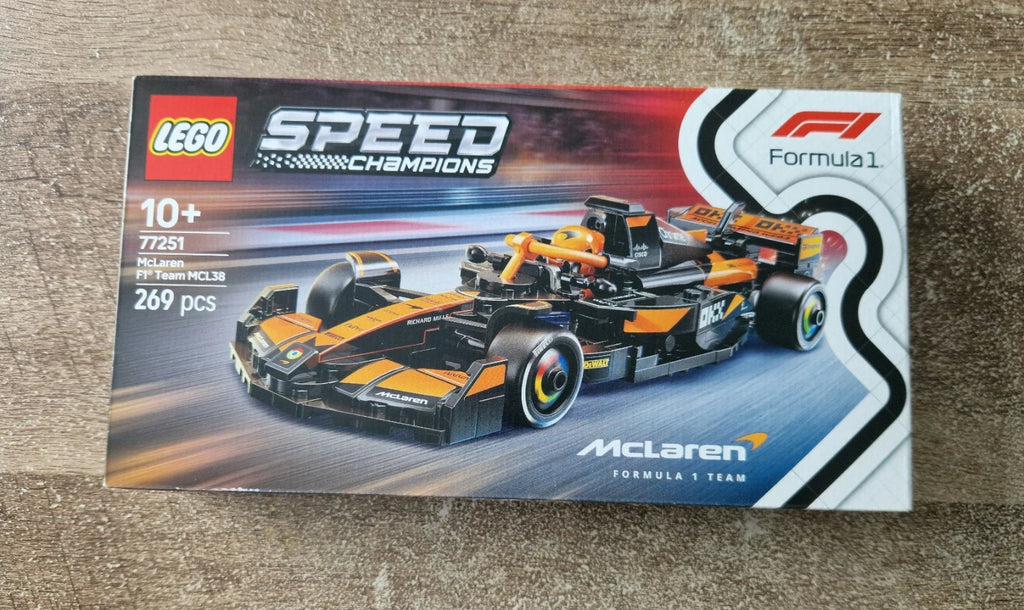 LEGO  Speed Champions McLaren F1® Team MCL38 Race Car Set #77251