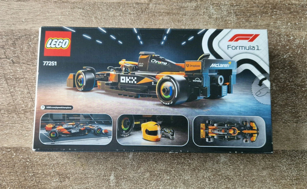LEGO  Speed Champions McLaren F1® Team MCL38 Race Car Set #77251