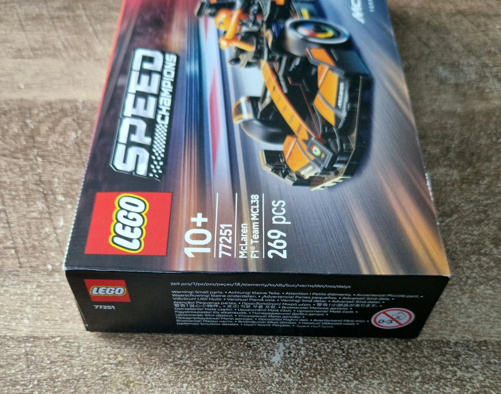 LEGO  Speed Champions McLaren F1® Team MCL38 Race Car Set #77251