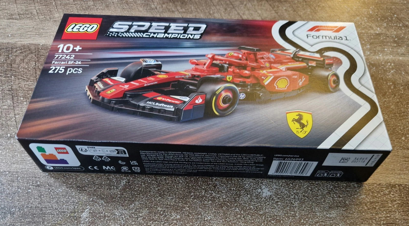 LEGO  Speed Champions Ferrari SF-24 F1® Race Car #77242